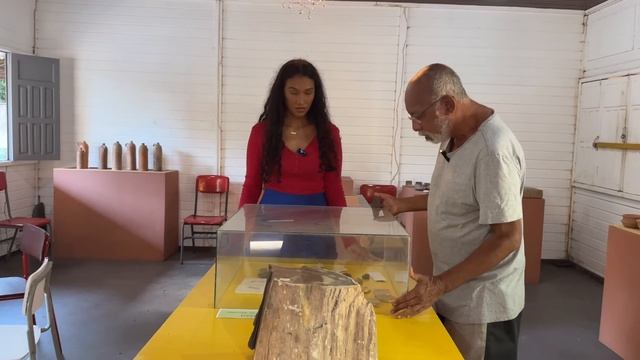 Mostrando o MUSEU da minha comunidade RIBEIRINHA no AMAZONAS/índios Tarumã