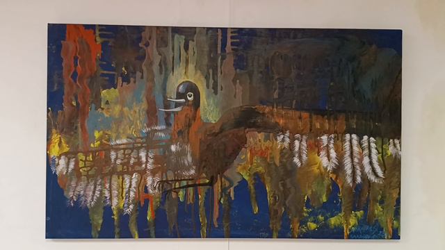 Пол Акикки- персональная выставка художника из Уганды в Московском доме национальностей