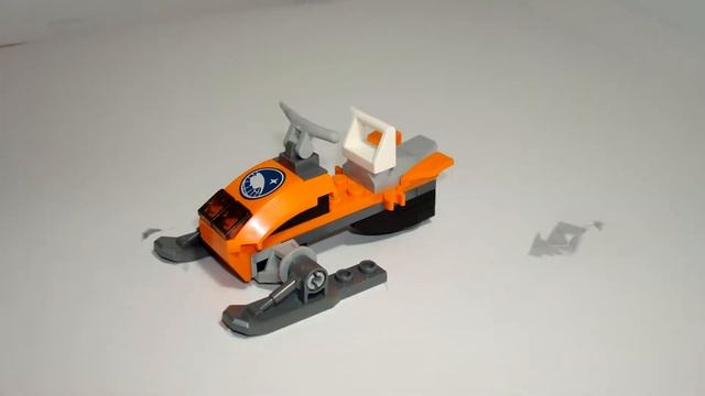 LEGO 60032 THE ARCTIC SNOWMOBILE. ЛЕГО 60032 АРКТИЧЕСКИЙ СНЕГОХОД