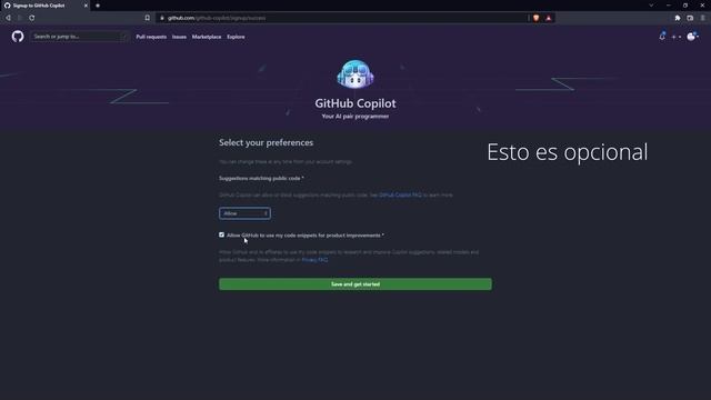 GitHub Copilot | Instalación, ejemplo y Como obtenerlo GRATIS!