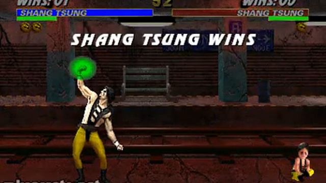 Mortal Kombat 3 - Babality - Shang Tsung