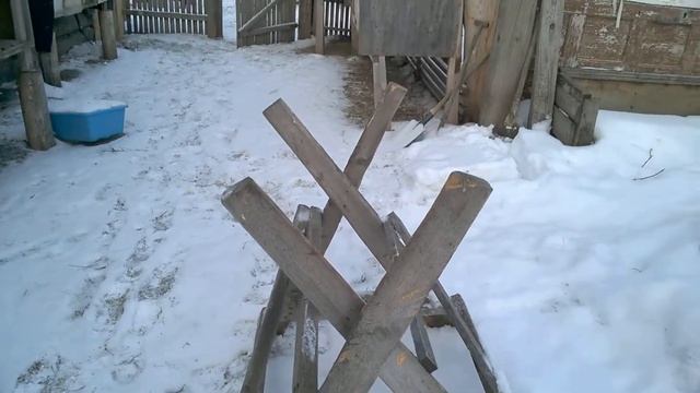 козлы для распиливания дров