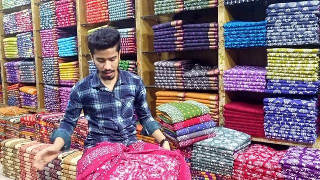 পাইকারি দামে উন্নত মানের চুন্ড্রি বাটিক থ্রি পিছ কিনুন/Wholesale price cundi batik three piece.