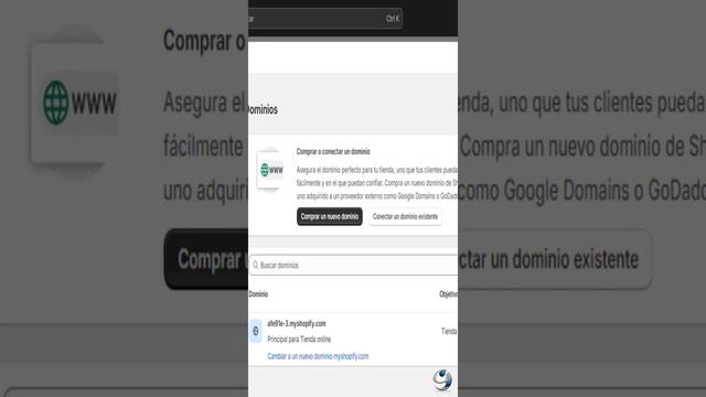 Cómo comprar un dominio para tu tienda virtual de Shopify