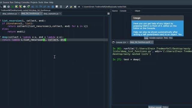 Recursion for nested lists in Python 12  General Approach