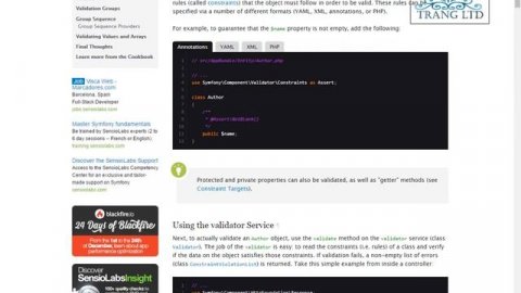 Symfony 3 0 Validion and Template part12