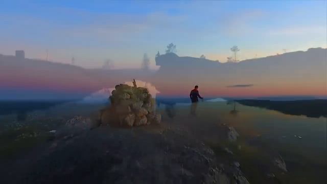 Природа Норвегии - съемка с квадрокоптера Drone-video