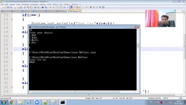 Java Live workshop Day 5 | Control Statement in Java| Decimal to Binary | Bitwise Operators