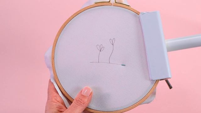 How to grip your needle | Beginner Embroidery Techniques