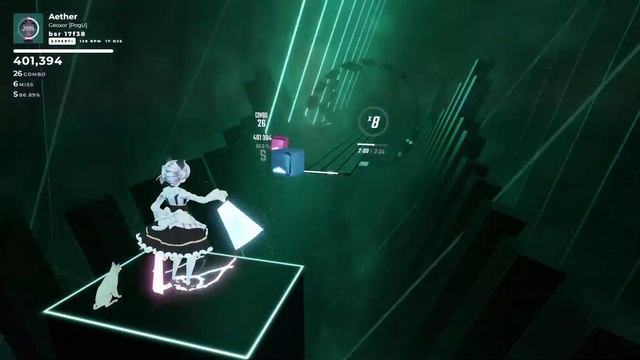 【BeatSaber】Geoxor - Aether【低スペックPCとOculus Quest 2だけでトラッキング】