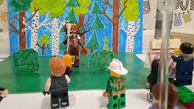 Lego Джон Уик в киностудии