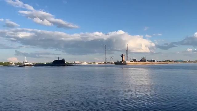 11 июня 2024 года атомный подводный ракетный крейсер «Архангельск» впервые вышел