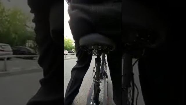 дед и укомплектованный самокат