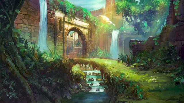 Фантастический Мир Вселенной Зельда | World of Zelda | Fantasy Landscape - Живые Обои