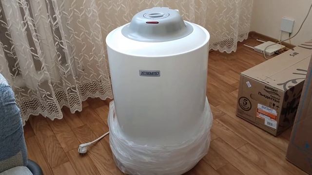Распаковка — Накопительный водонагреватель Superlux NTS 30V 1.5K (SU) Slim