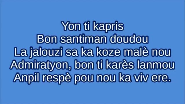 Tropicana - Lanmou Bèl (PAWOL)