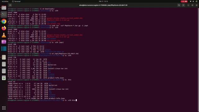 PhpStorm Install on Ubuntu 22