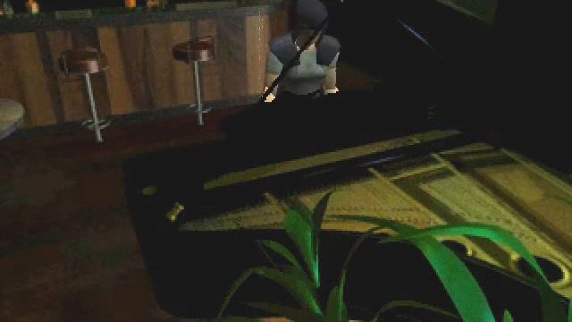 Resident evil - jill playing the piano