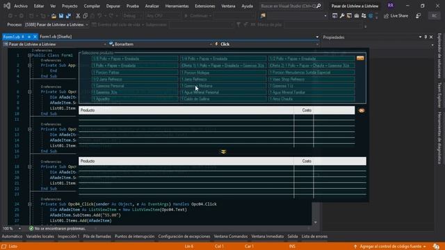 Pasar Datos De Un Listview A Otro Listview En Visual Studio 2019