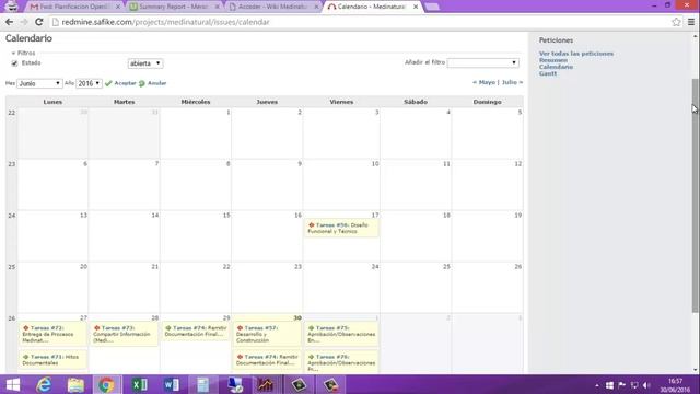 TUTORIAL REDMINE MEDINATURAL