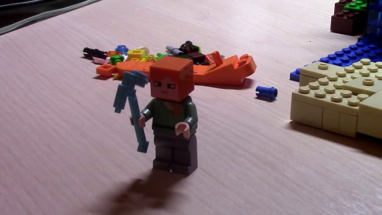 LEGO Minecraft - Домик на дереве в джунглях 21125 Обзор