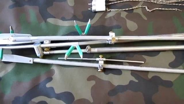 Подставки для карповых удилищ,ручная работа,обзор.