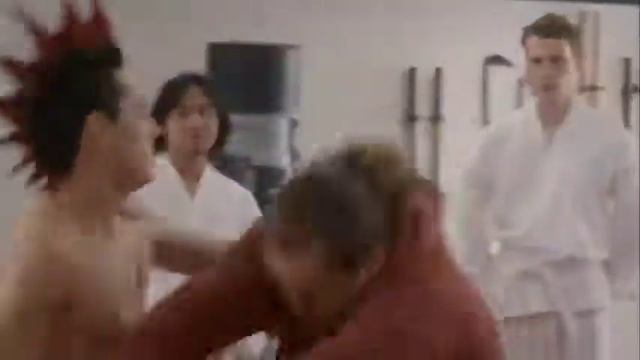 Hawk goes Berserk on Kyler_s Friend (Cobra Kai Season 3 Episode 6)