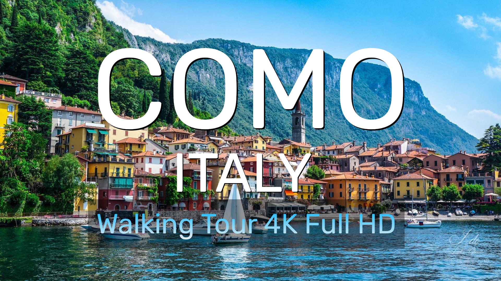 Комо, Италия  расположенный в регионе Ломбардия - Como, Italy Walking Tour - Отдых в Италии