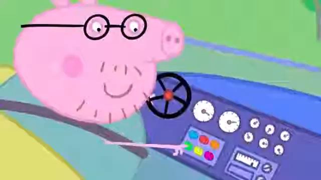 Свинка пеппа:новая машина