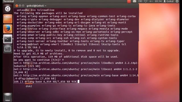 Erlang Shell Installation On Ubuntu