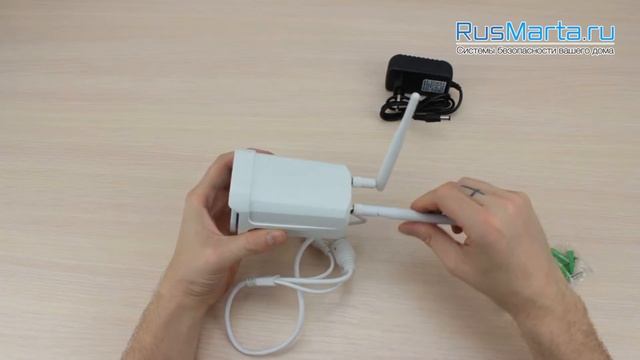 Готовый мобильный комплект WIFI/4G видеонаблюдения с 2-мя уличными камерами 2 Mp PST-G2002CH