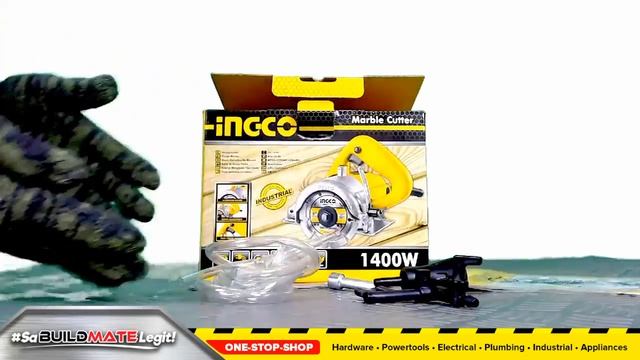 BUILDMATE UNBOXING SERIES | INGCO Marble Cutter 1400W MC14008