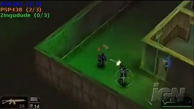 SWAT: Target Liberty Sony PSP Gameplay - Bullet to the Skull