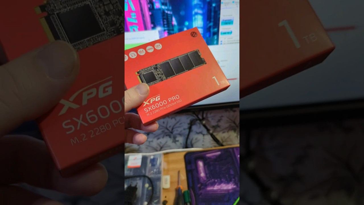 недорогая хорошая ссдшка Adata XPG sx6000 pro #shorts