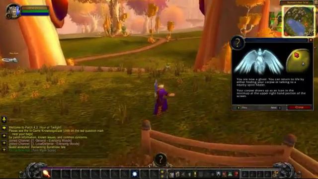 World of Warcraft let's play - ep 1 - 1-2 birds 3 stones