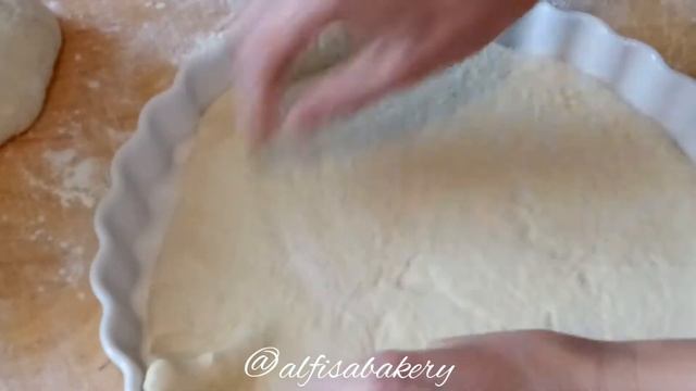 Пирог с черничным джемом