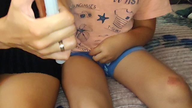 Как мы делаем подкожные уколы Рустамчику каждые 2 недели. Пусть все детки будут здоровы! 🙏🤍