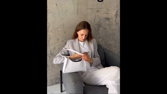 Сумка женская белая #сумкаженская #сумка #модныесумки