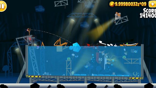 Angry birds Seasons: Piggywood Studio feather level part 2