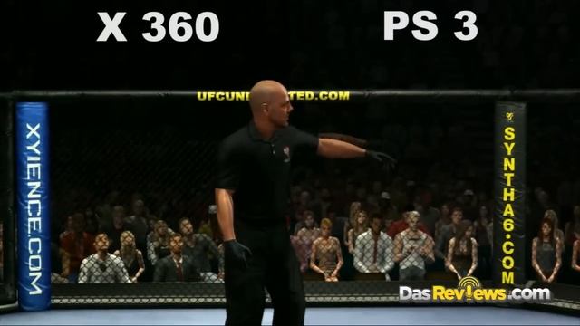 UFC Undisputed 2010: Graphics Xbox 360 and Playstation 3 Comparison Gameplay HD Video