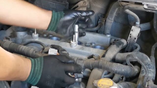 Cambio de Bujias Toyota Yaris