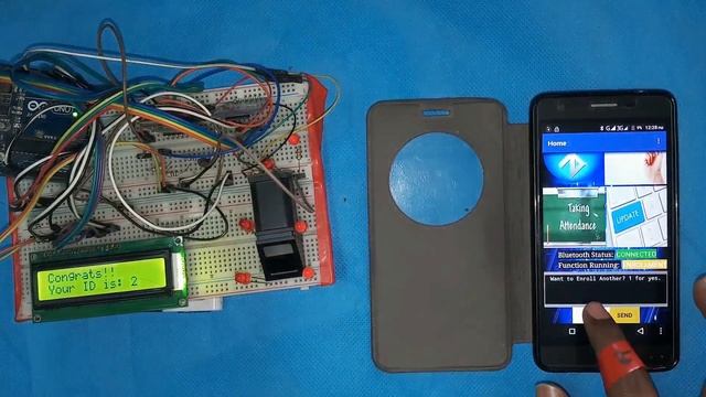 Fingerprint Based Attendance System: Fully Controlled By An Android App Via Bluetooth