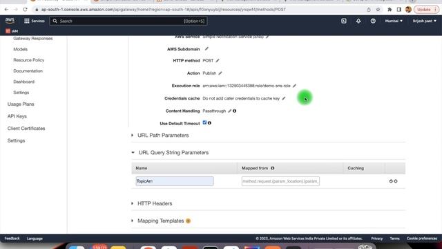 AWS API gateway integration with SNS|How to use API Gateway as a proxy for another AWS service