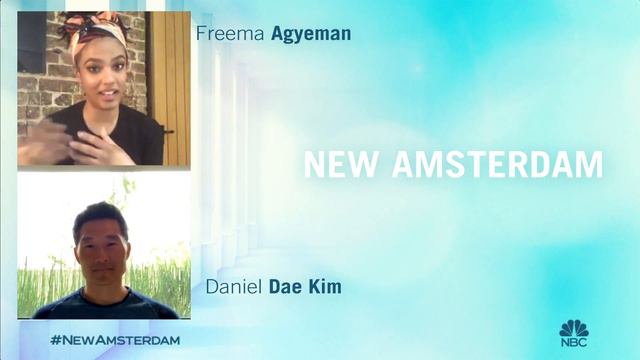 Freema Agyeman and Daniel Dae Kim Go Live to Talk About New Amsterdam and More
