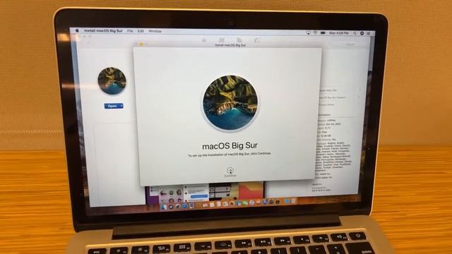 Como actualizar mi MacBook de High Sierra a   Big Sur