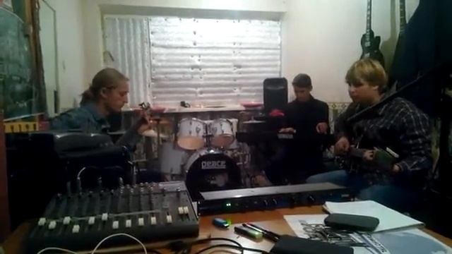 репетиция на базе группы  Dominator в  ДК