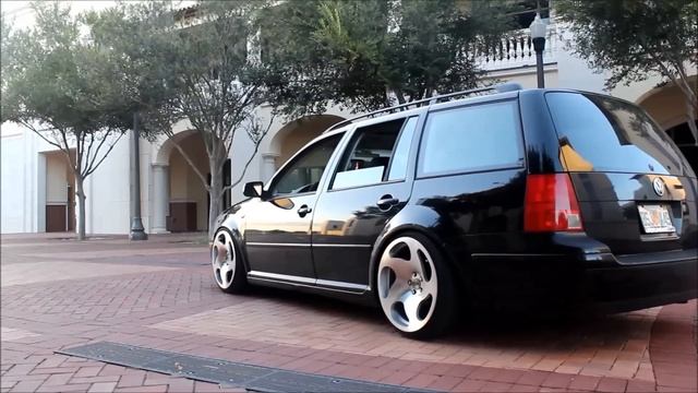 MK4 JETTA WAGON STANCED