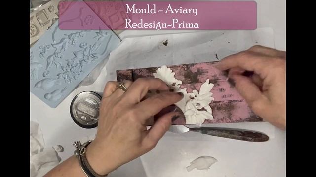 Mixed media Rust Basket   step by step tutorial by Anat