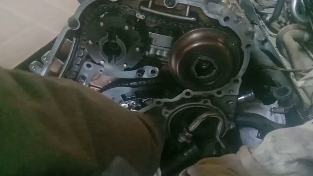 How to install camshaft Ang timing chain of VOLVO MC60