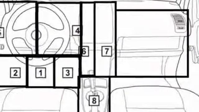 Mitsubishi Galant  2003 10 Diagnostic Obd Port Connector Socket Location Obd2 Dlc Data Link 1021